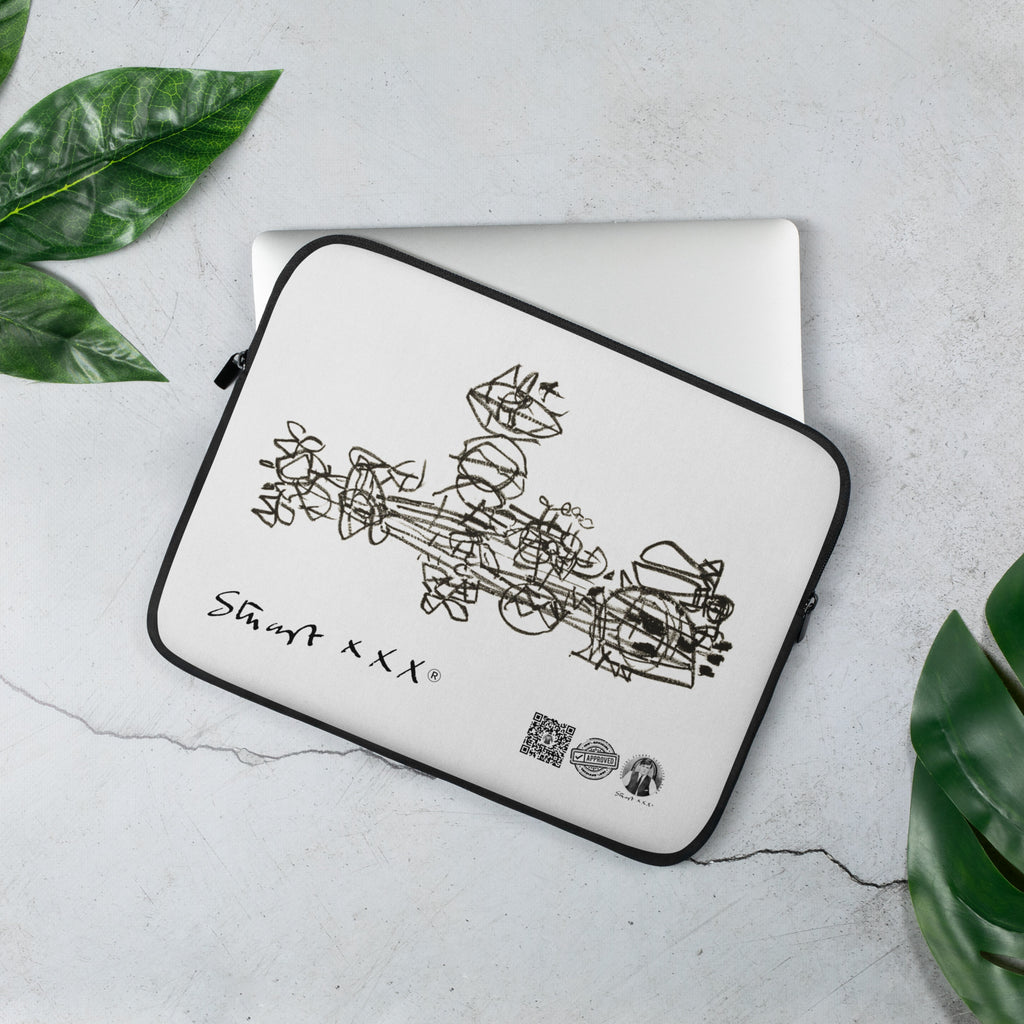 SEEDS OF GREATNESS White Laptop Sleeve