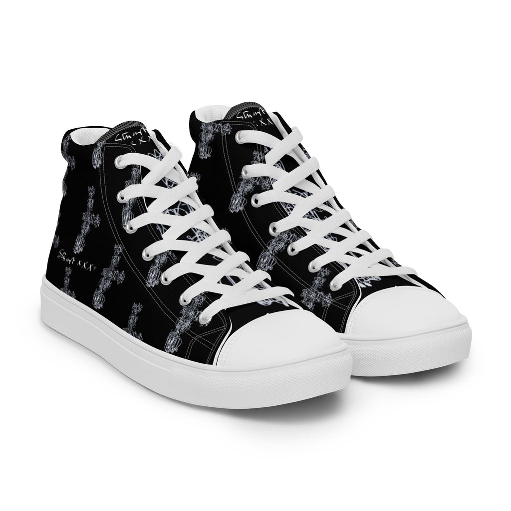 SEEDS OF GREATNESS Men’s high top canvas shoes