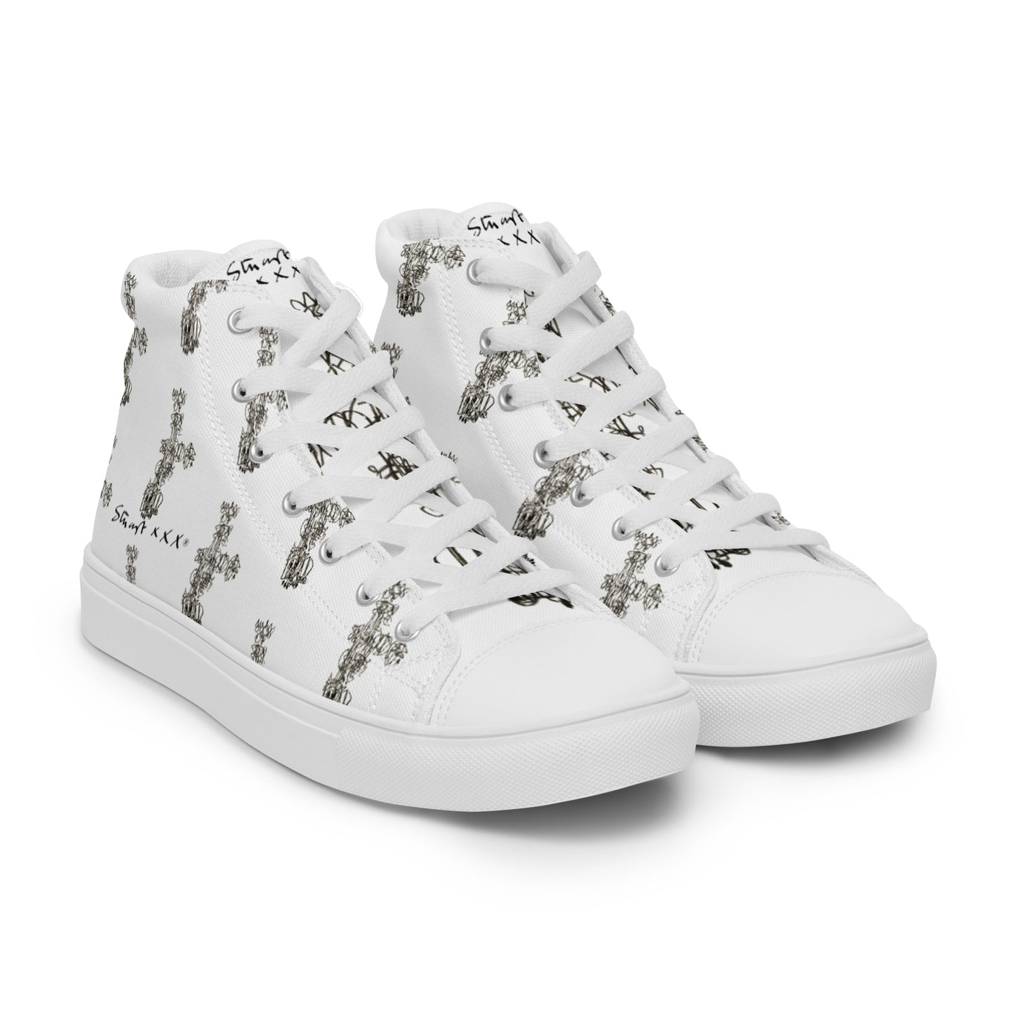 SEEDS OF GREATNESS Women’s high top canvas shoes