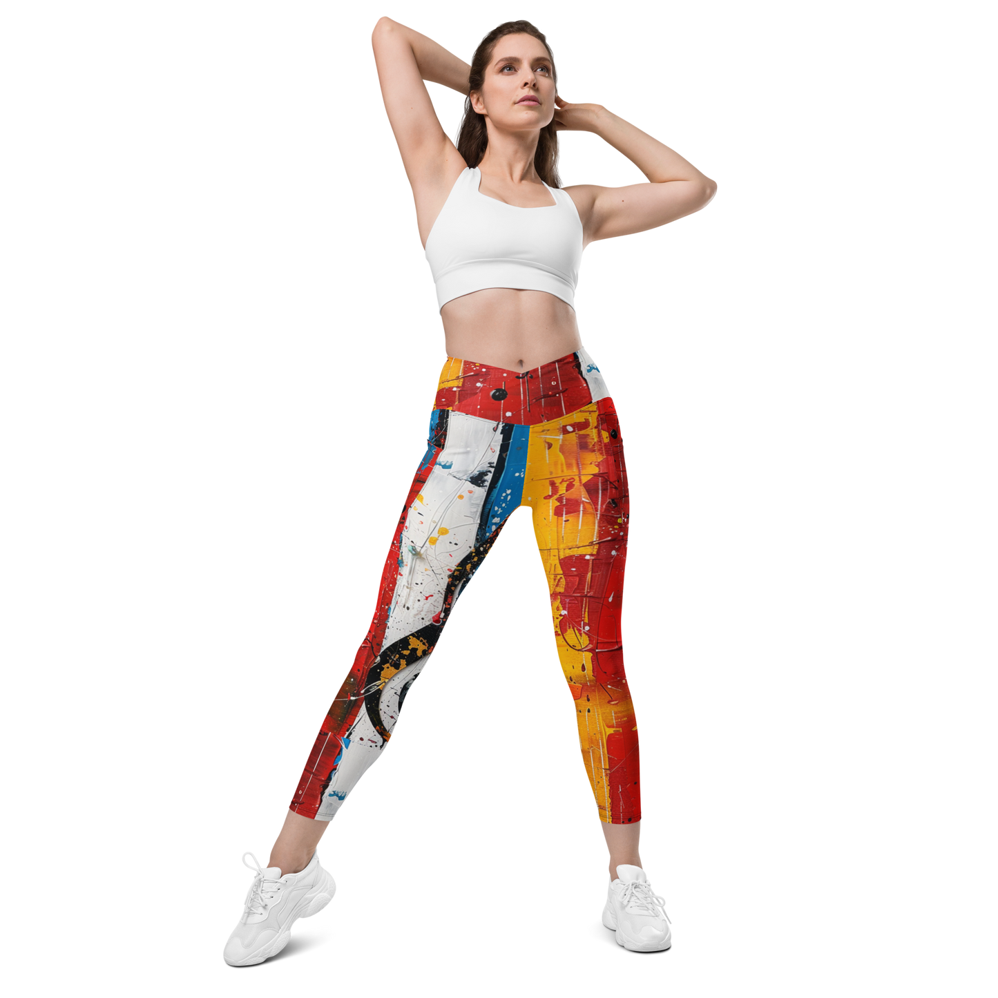 Yoga leggings with pockets