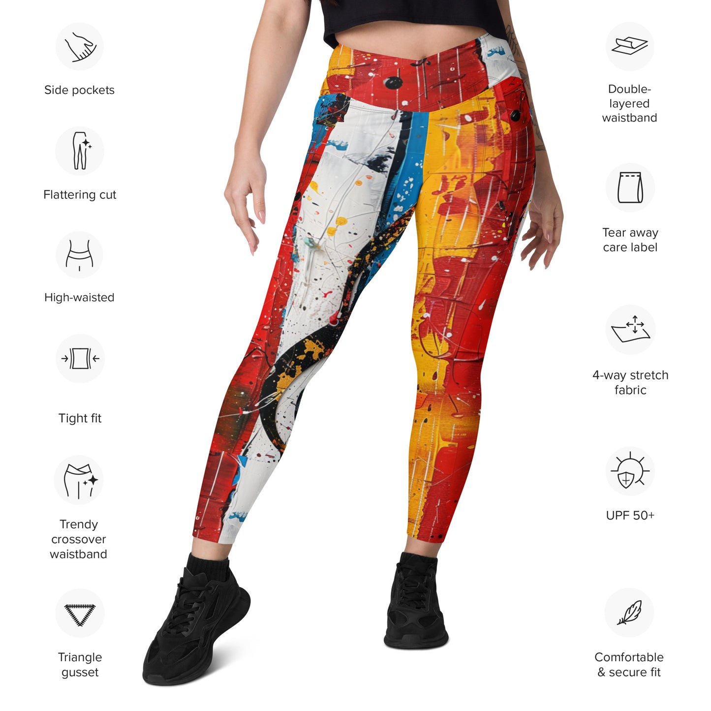 Yoga leggings with pockets