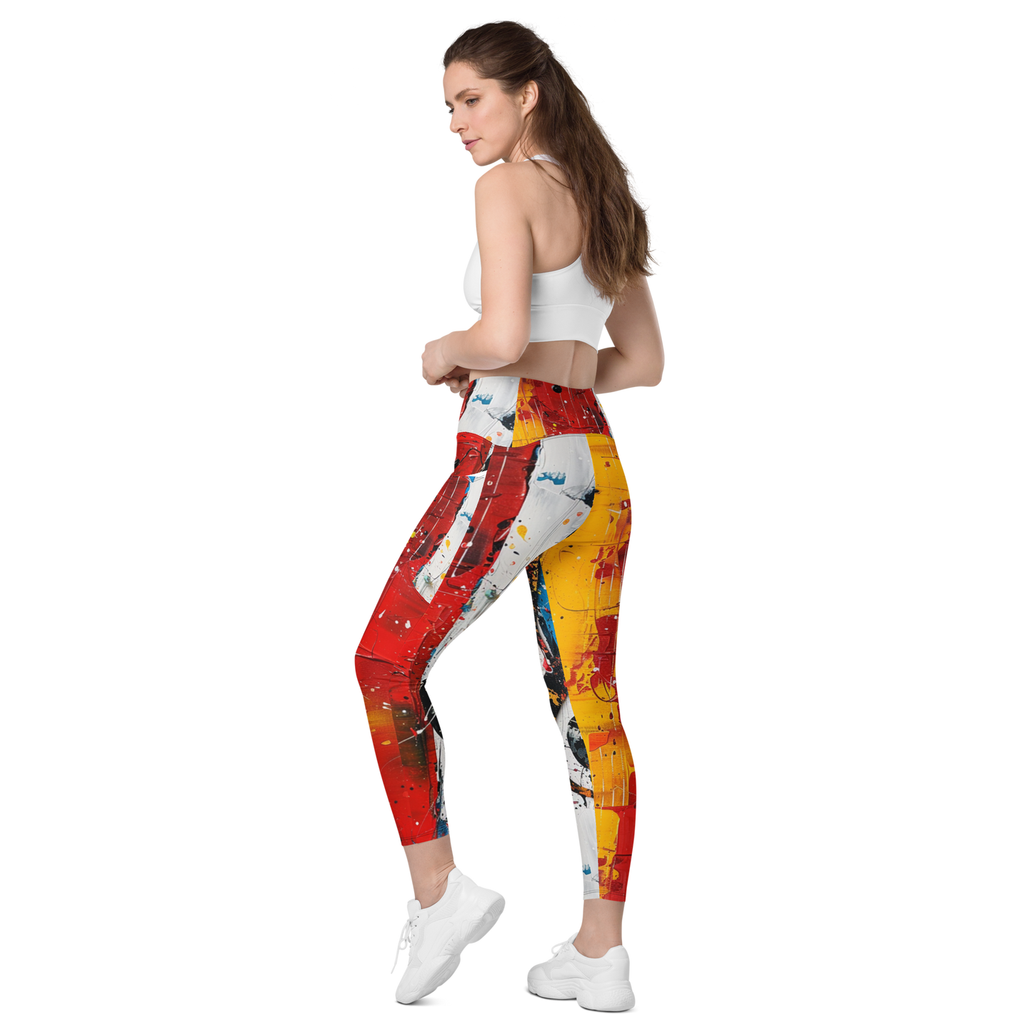 Yoga leggings with pockets