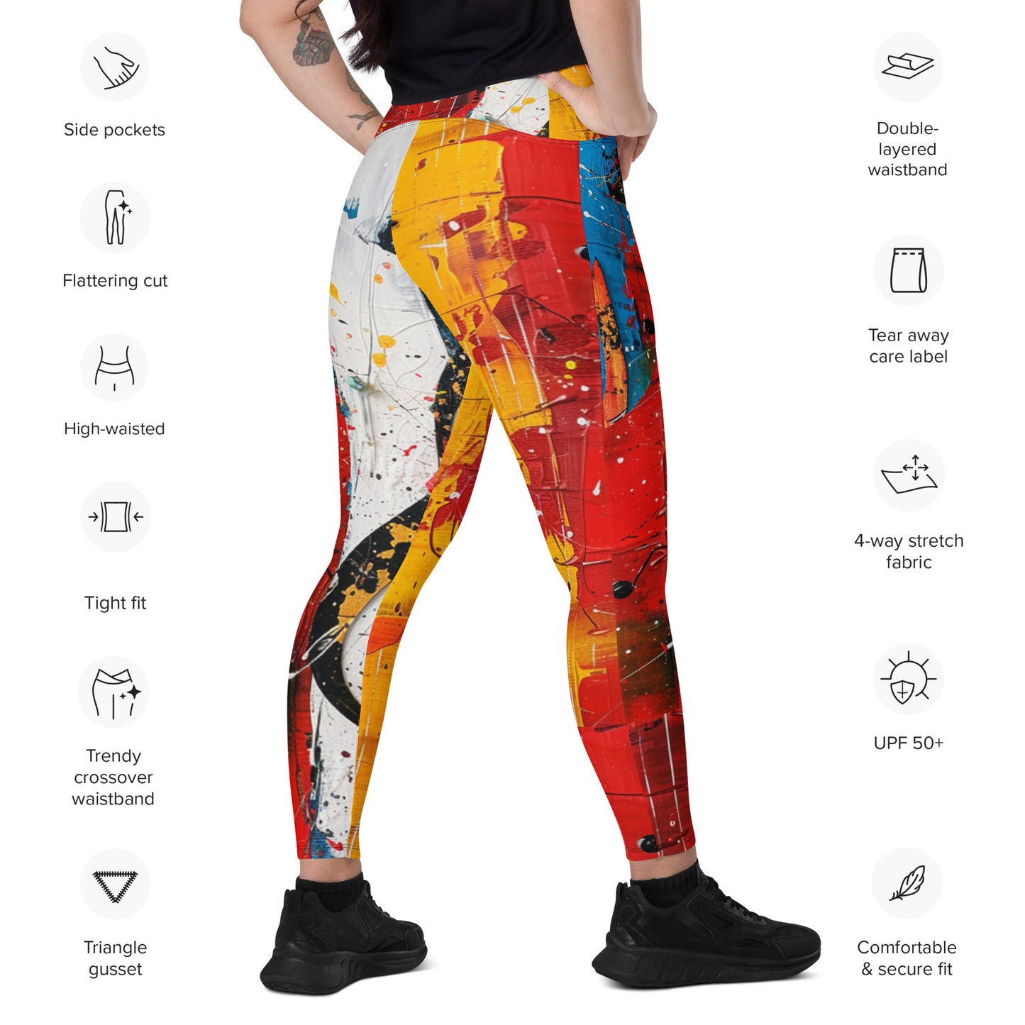 Yoga leggings with pockets