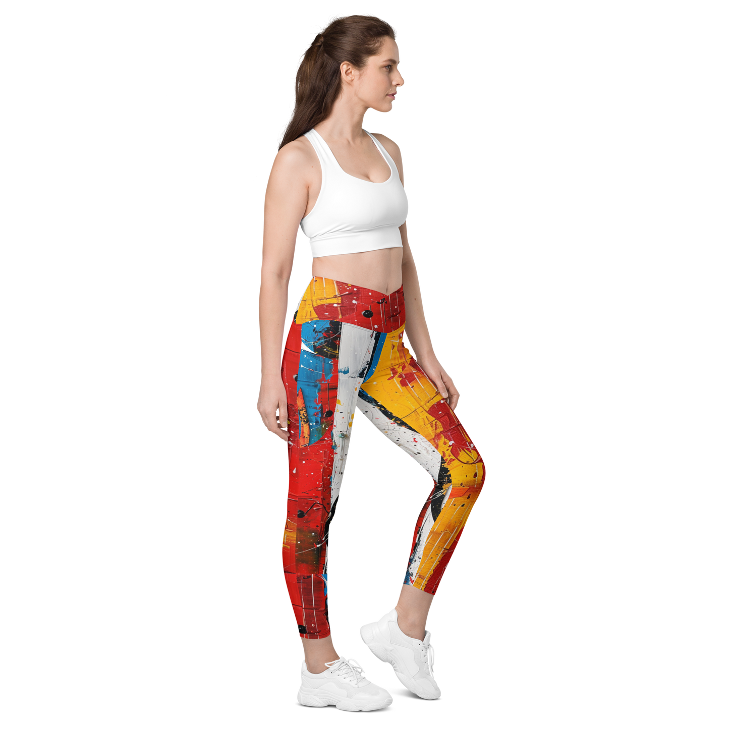 Yoga leggings with pockets