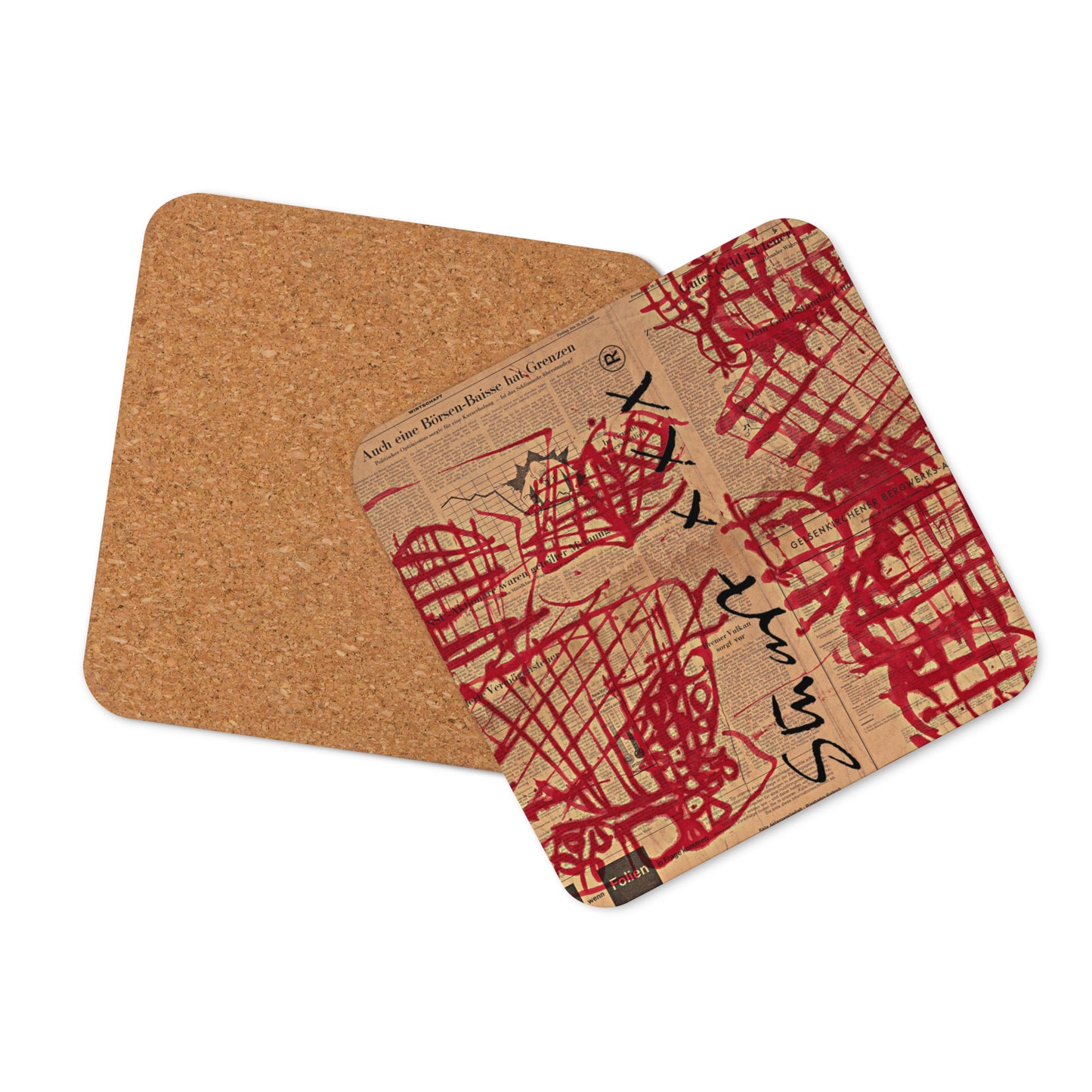 Cork-back Coaster - HAMBURG COLLECTION