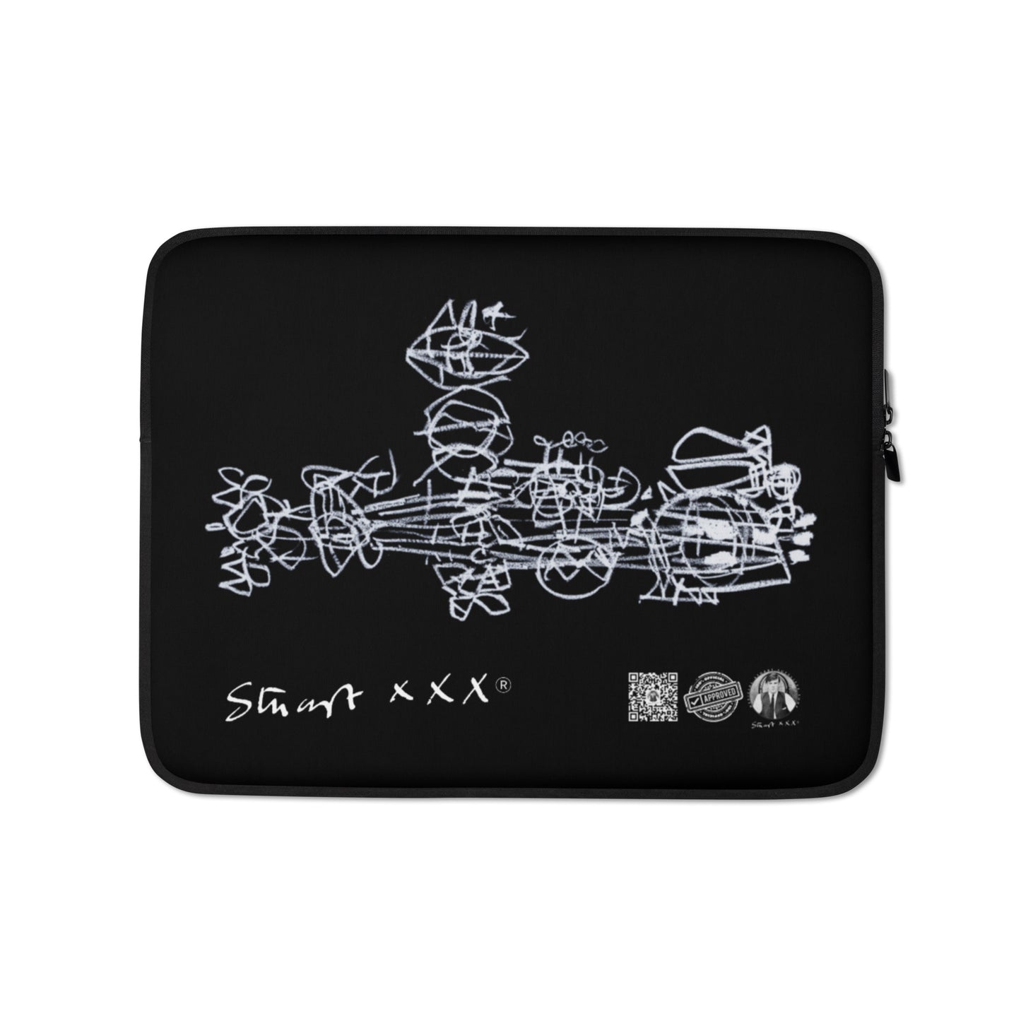 SEEDS OF GREATNESS Black Laptop Sleeve