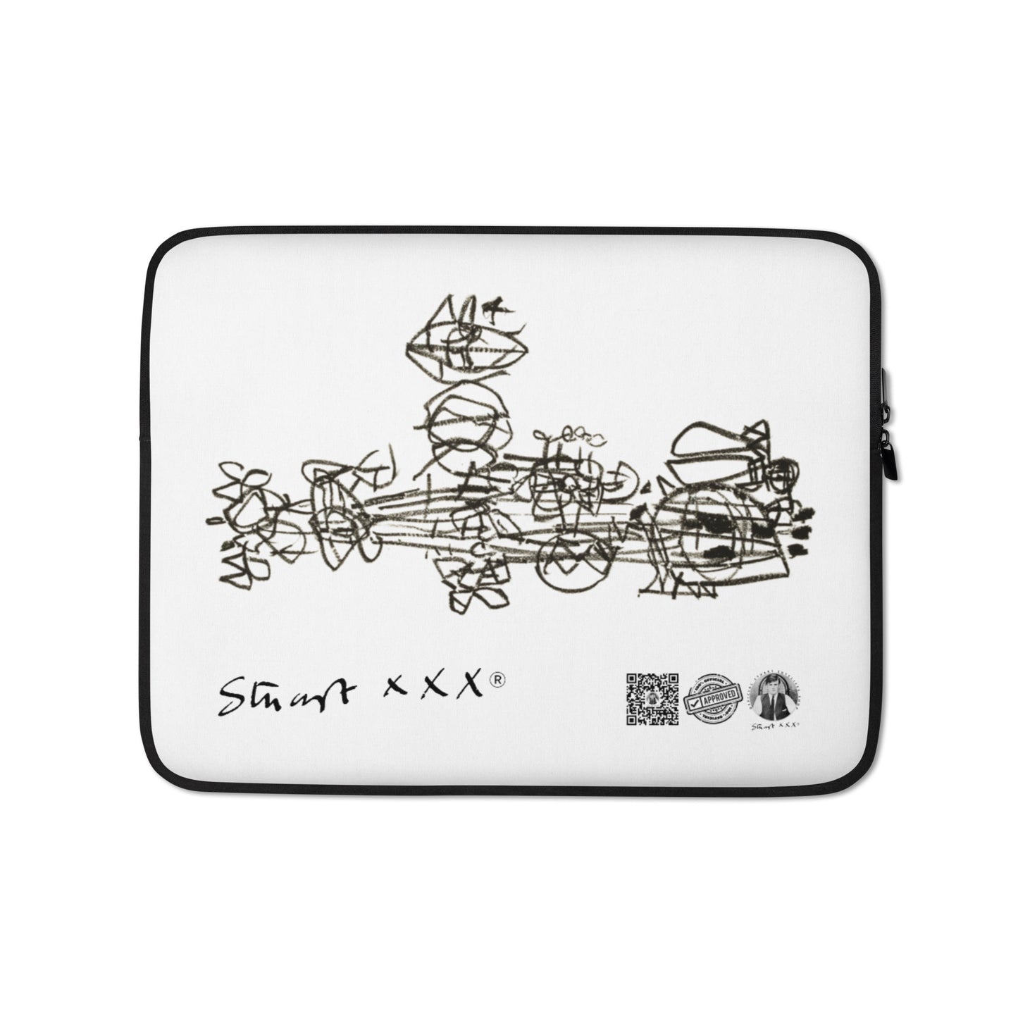 SEEDS OF GREATNESS White Laptop Sleeve