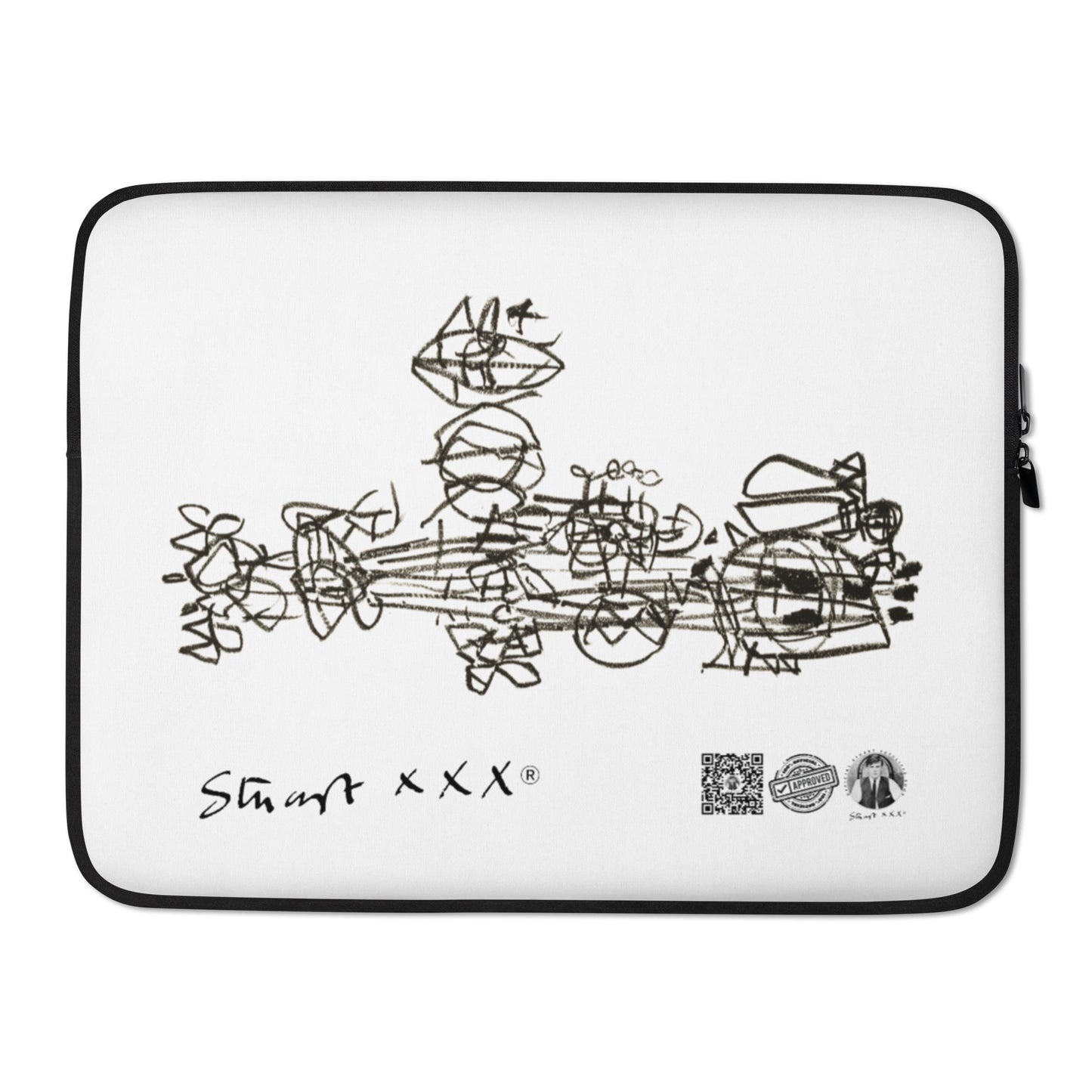 SEEDS OF GREATNESS White Laptop Sleeve