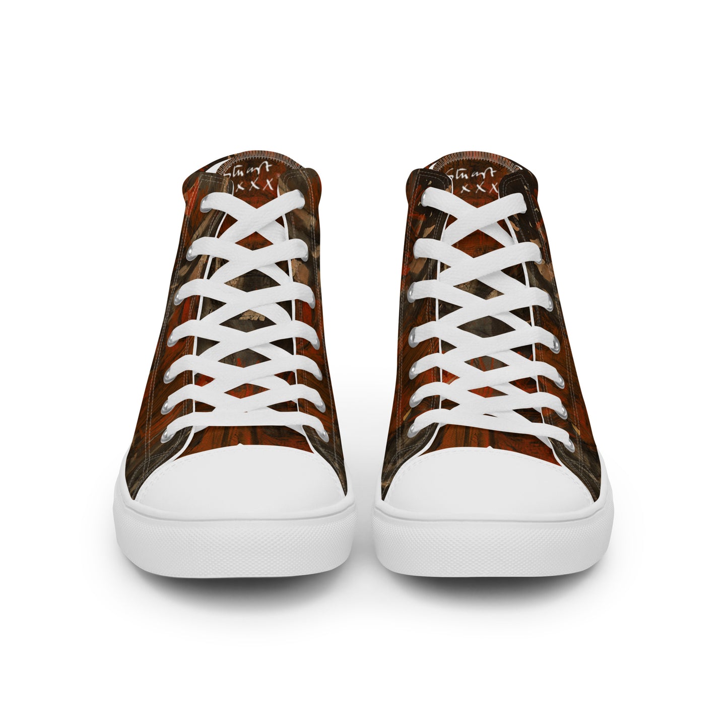 SELF PORTRAIT COLLECTION Men’s high top canvas shoes