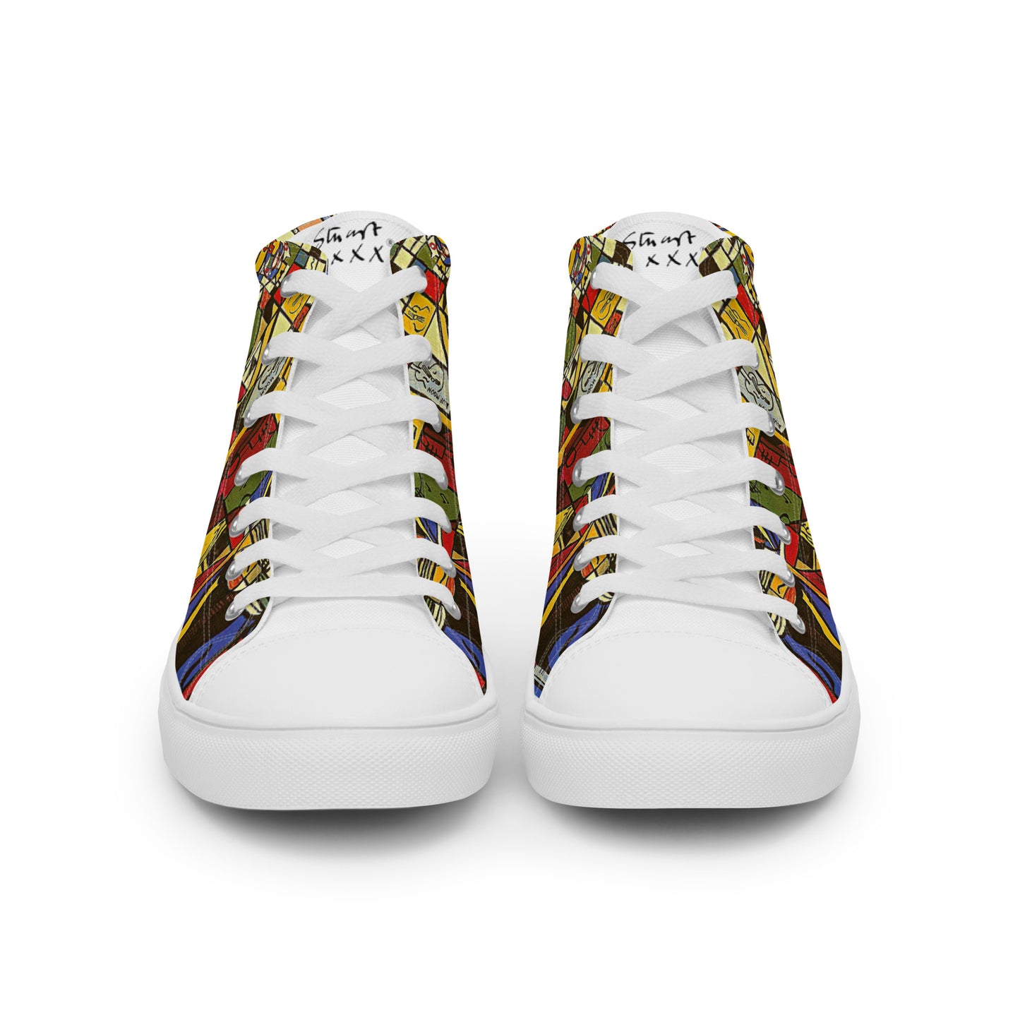 ELVIS COLLECTION Men’s high top canvas shoes