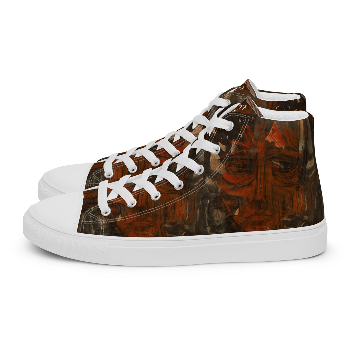 SELF PORTRAIT COLLECTION Men’s high top canvas shoes