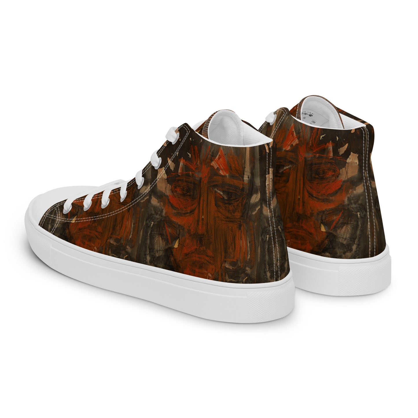 SELF PORTRAIT COLLECTION Men’s high top canvas shoes