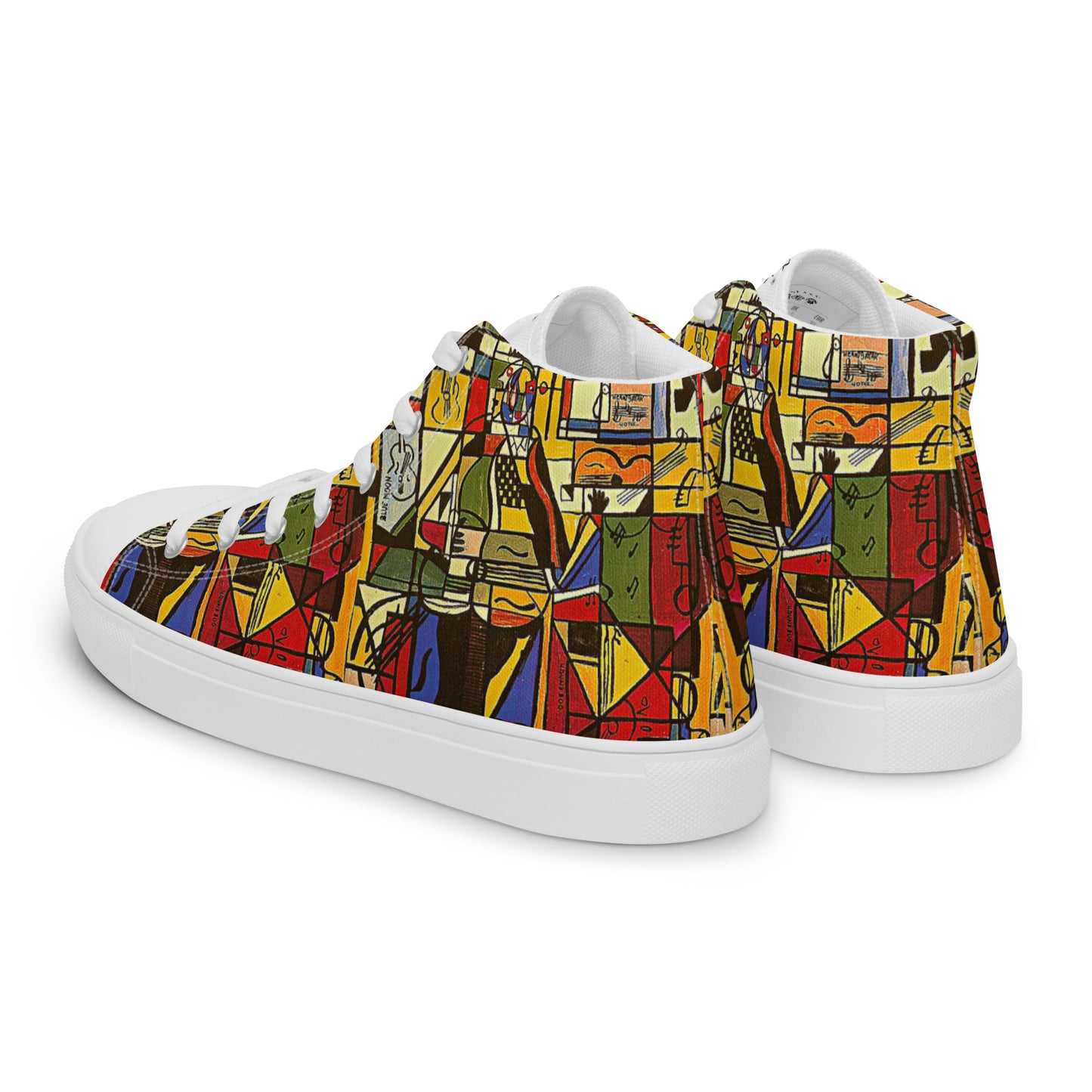 ELVIS COLLECTION Men’s high top canvas shoes