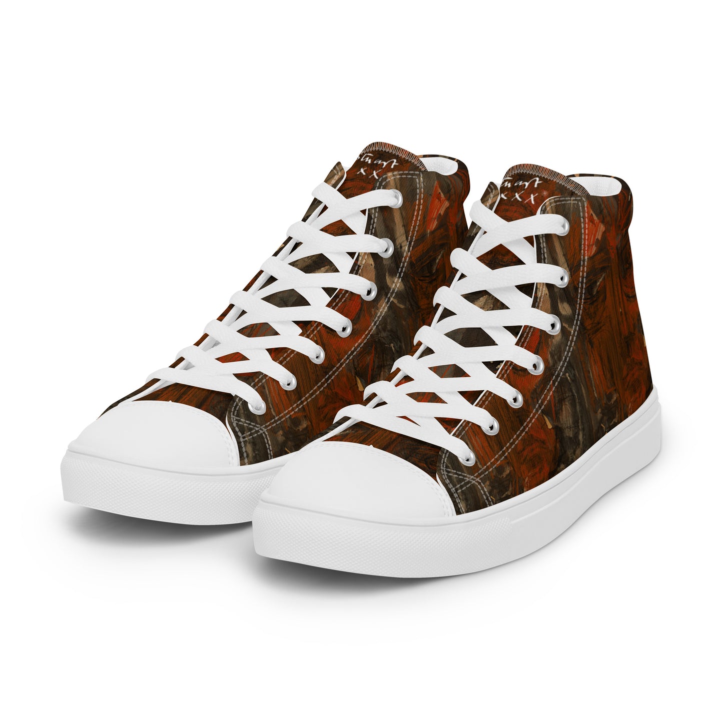 SELF PORTRAIT COLLECTION Men’s high top canvas shoes