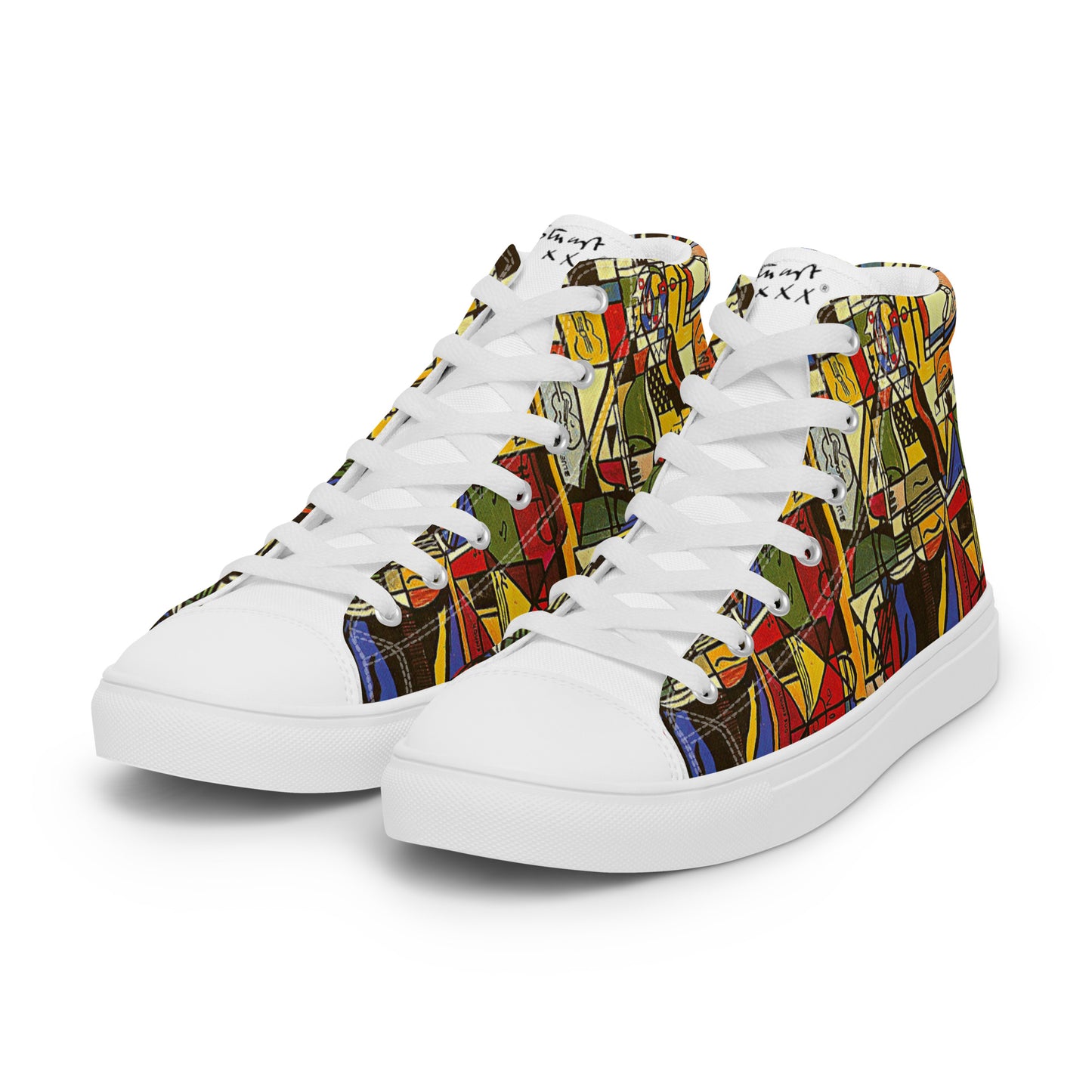 ELVIS COLLECTION Men’s high top canvas shoes