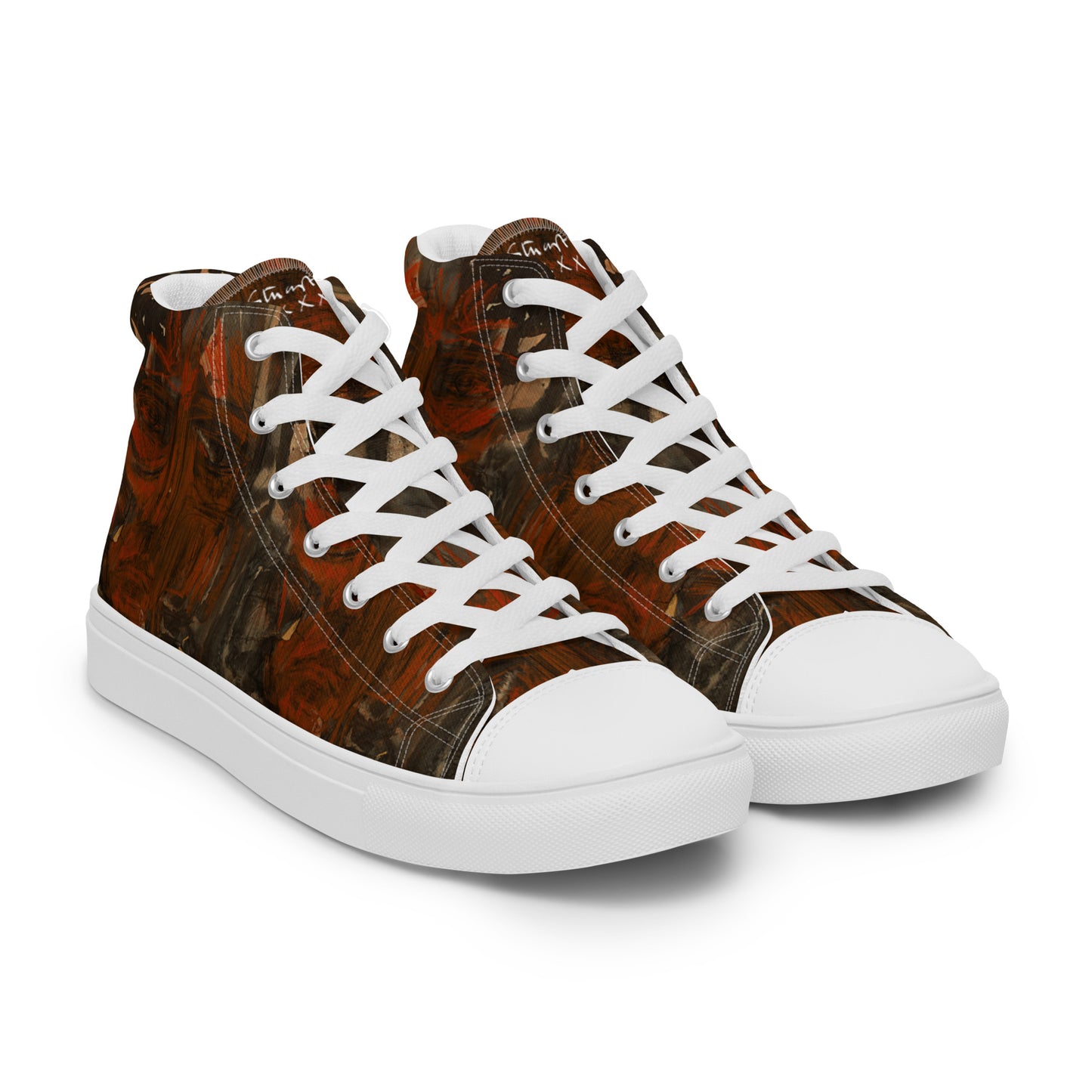 SELF PORTRAIT COLLECTION Men’s high top canvas shoes