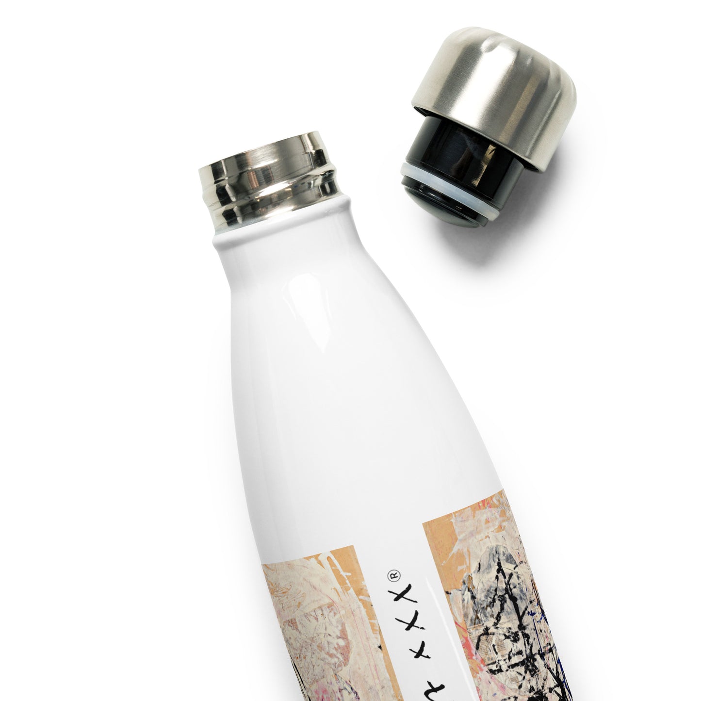 WHITE COLLECTION Stainless Steel Water Bottle