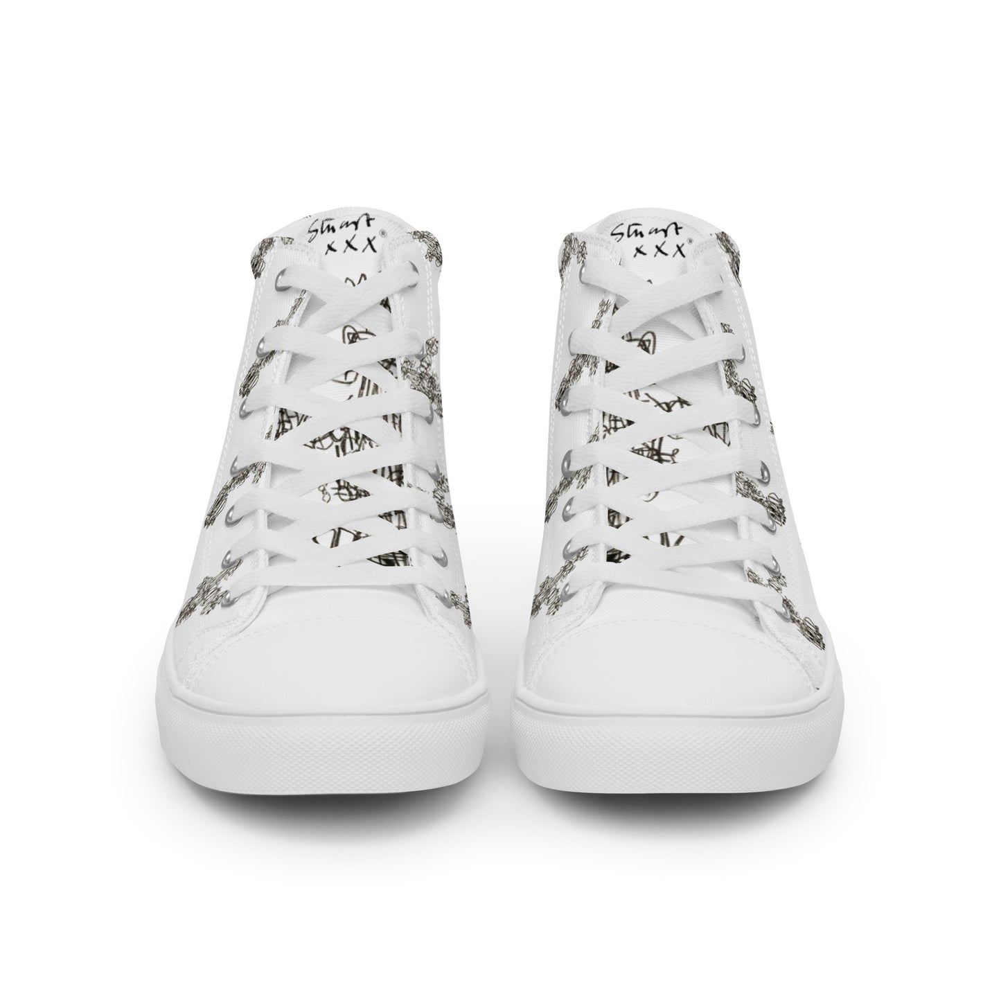 SEEDS OF GREATNESS Women’s high top canvas shoes