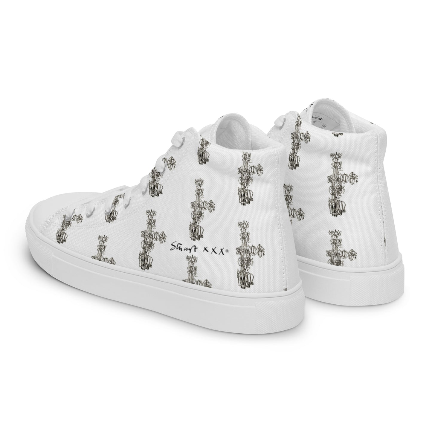 SEEDS OF GREATNESS Women’s high top canvas shoes