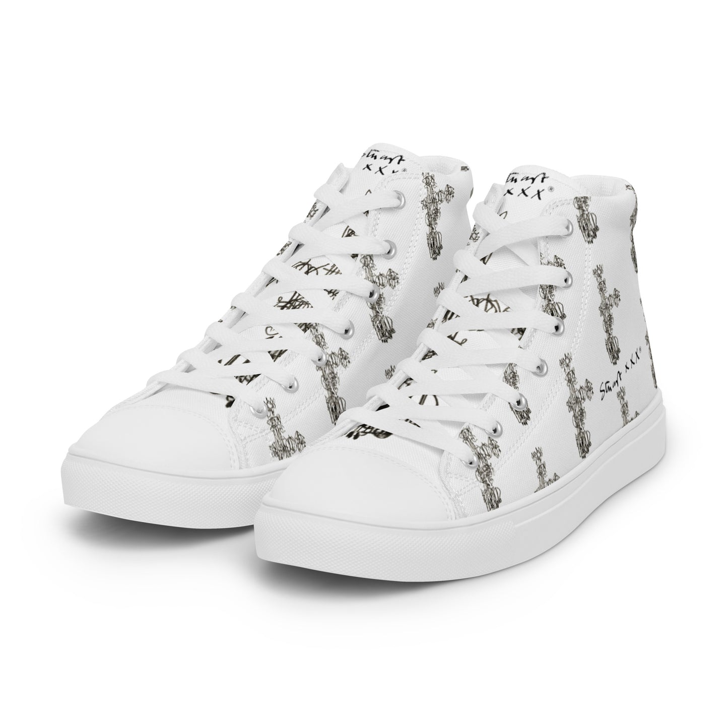 SEEDS OF GREATNESS Women’s high top canvas shoes