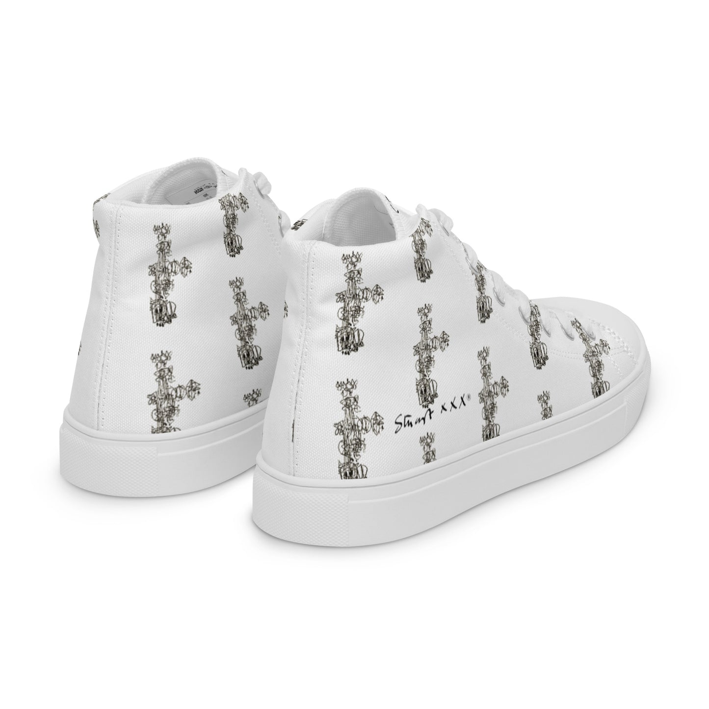 SEEDS OF GREATNESS Women’s high top canvas shoes