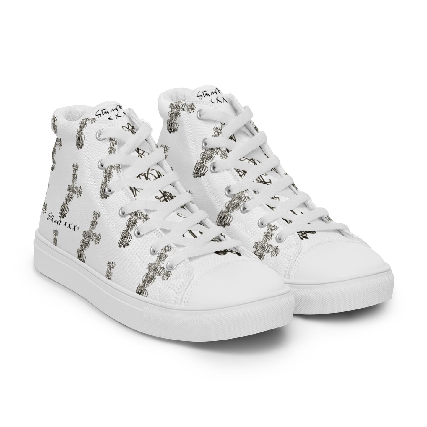 SEEDS OF GREATNESS Women’s high top canvas shoes